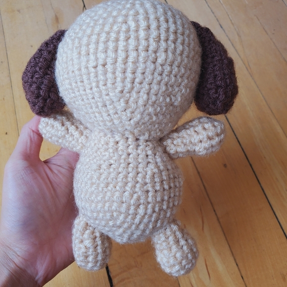 Handmade Crocheted Dog - Picture 2 of 4